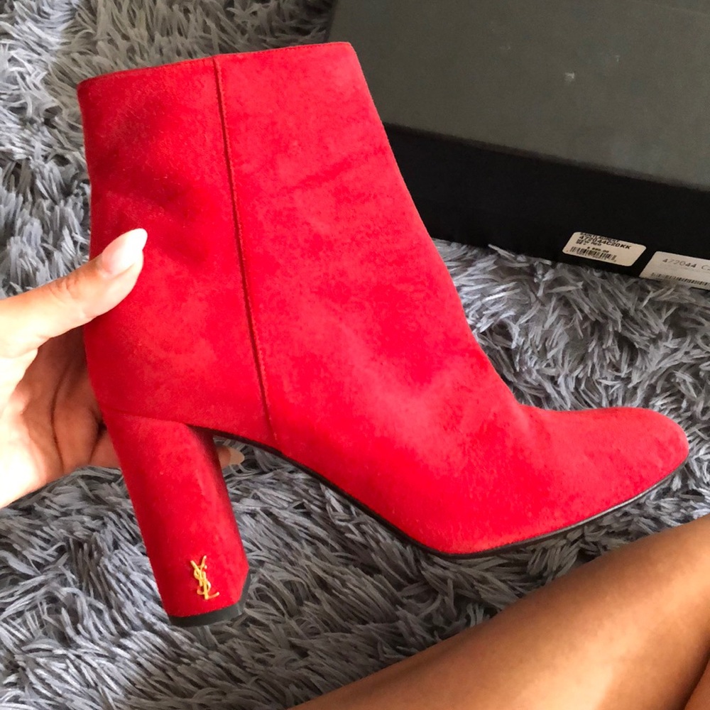 2017 FALL SAINT LAURENT LOU LOU BOOTIES